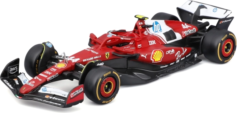 Modèle Bburago Formule 1 Ferrari SF-25 (2025) Lewis Hamilton 1:43