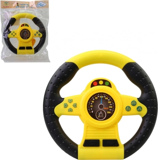 Volant électronique pour enfants 20 cm à piles