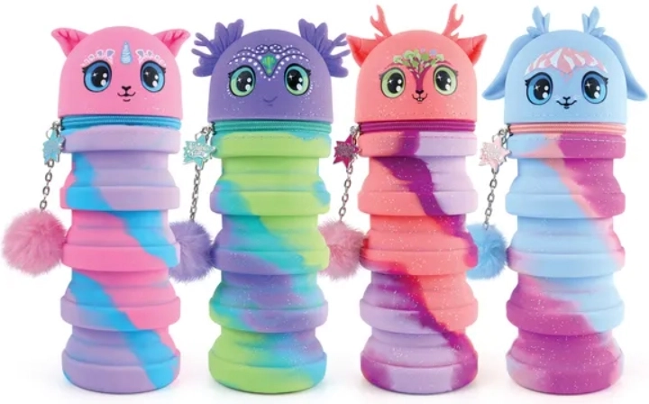 Trousse à crayons en silicone extensible 20 cm NEBULOUS STARS