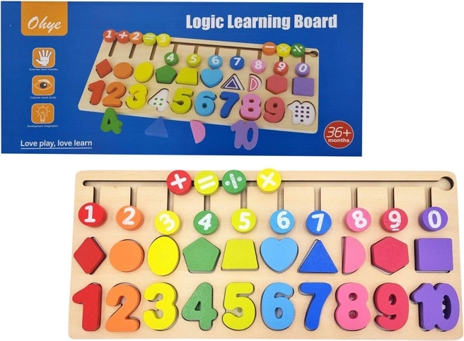 jeu de logique en bois