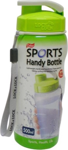 Bouteille d’eau en plastique 500 ml verte