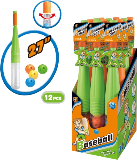 Set de baseball pour enfants avec balles 69 cm