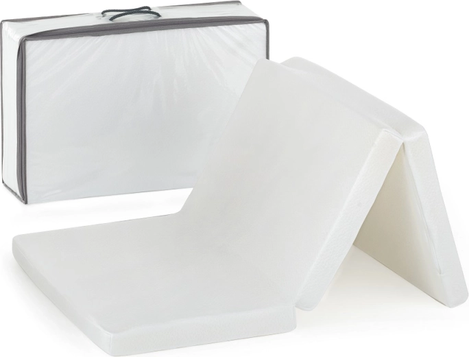 Matelas de voyage pliant Petite&Mars Foldie White
