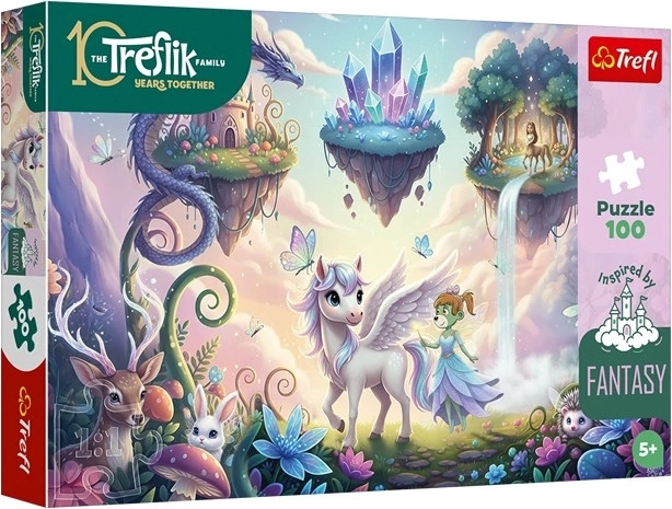 Puzzle 100 pièces Inspired By Fantasy : Mondes magiques