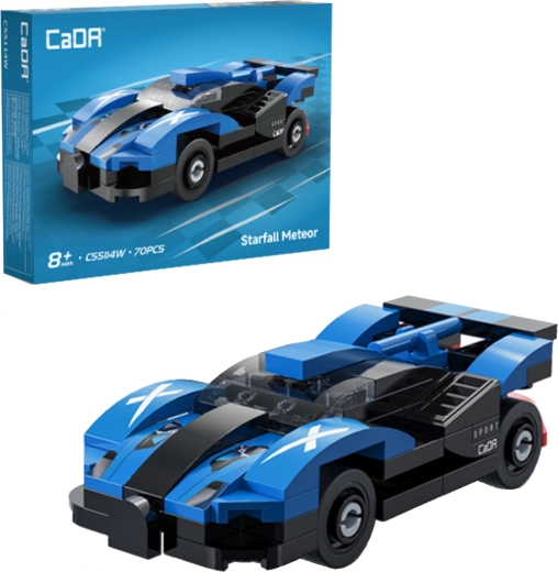 CaDA kit de construction voiture sportive Starfall Meteor (70 pièces)