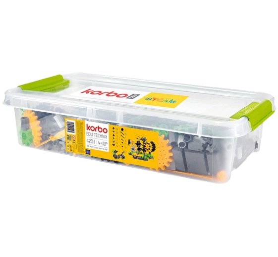 Kit de construction KORBO Edu Technix 420 pièces