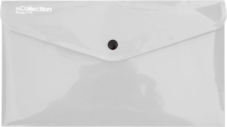 Pochette à fermeture eCollection transparente DL