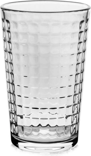Verre TORO 210 ml avec motif carré