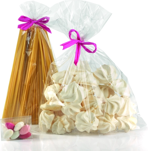 Sachet en cellophane 7,5 × 11,5 cm transparent