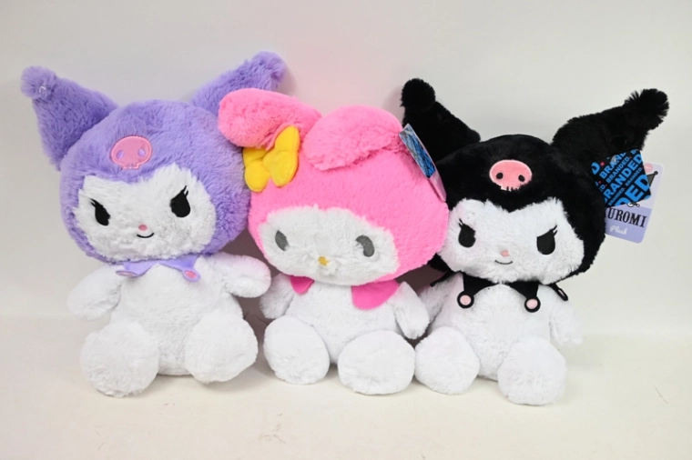 Peluche Sanrio Kuromi / My Melody 30 cm