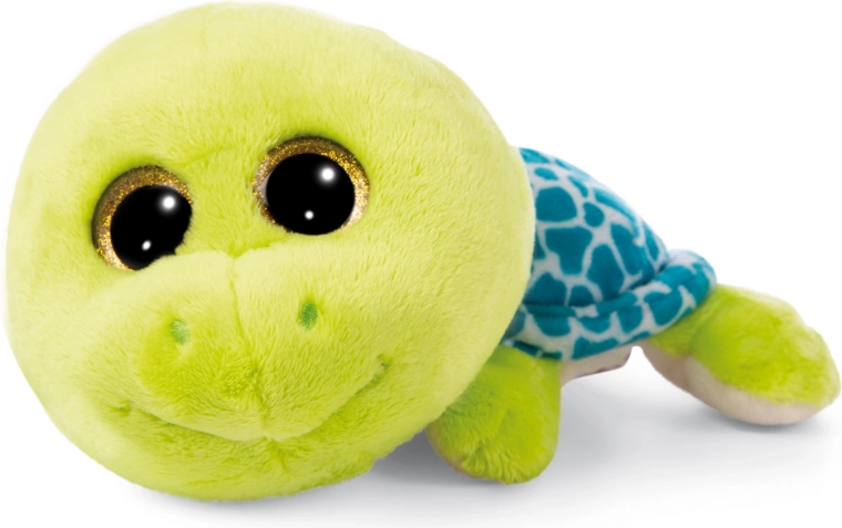 Tortue en peluche Nici Glubschis Welloni verte 15 cm