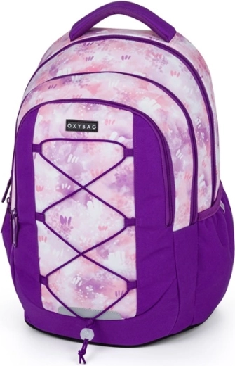 Sac à dos étudiant OXY Touch Watercolor violet-rose 25 l