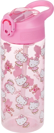 Bouteille en tritan avec paille Hello Kitty Sweet Leopard 500 ml BAAGL