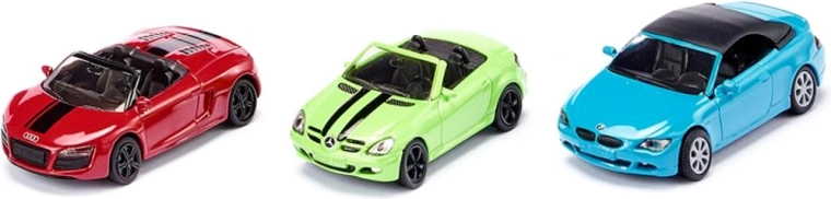SIKU Super set de cabriolets 3 pcs
