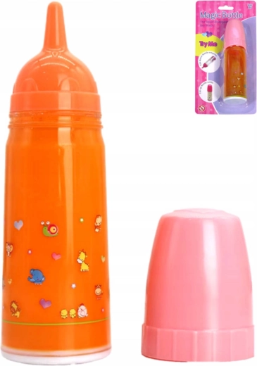 Biberon magique pour poupée avec liquide disparaissant 15 cm - 1 pièce