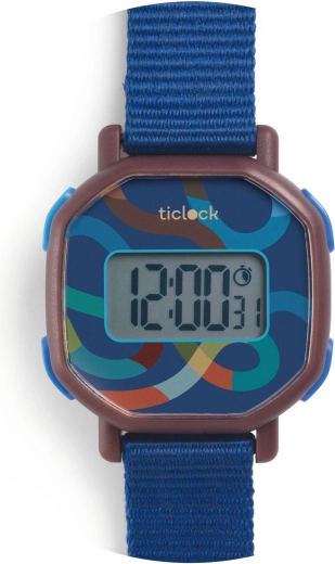 Montre numérique Djeco Blue Volute