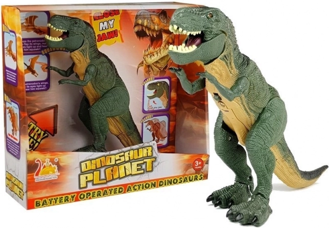 Dinosaure interactif à piles Tyrannosaurus Rex marche