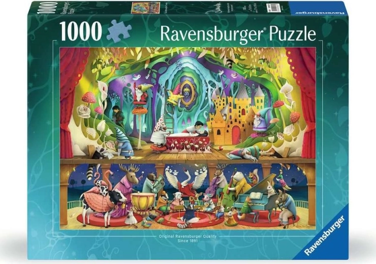 RAVENSBURGER Puzzle Blanche-Neige et les Sept Nains 1000 pièces