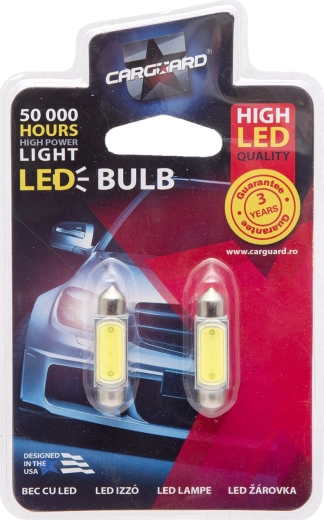 Ampoule LED pour plafonnier 36 mm 12 V 3 W 6000 K