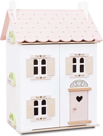 Le Toy Van maison de poupées en bois Rose Heart