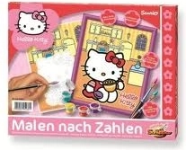 Hello Kitty coloriage pour la cuisine avec set de peintures et cadre