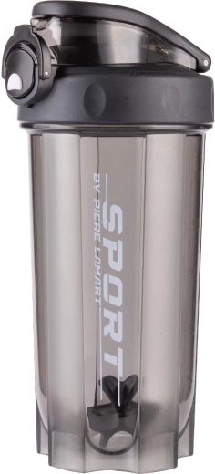 Bouteille shaker de sport Lamart Shake 600 ml noire