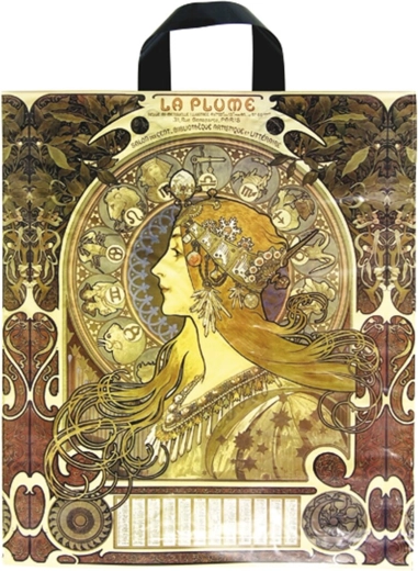 Sac de courses A. Mucha 41 × 46 cm