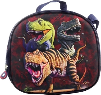 Sac bandoulière avec motif dinosaure à effet lumineux