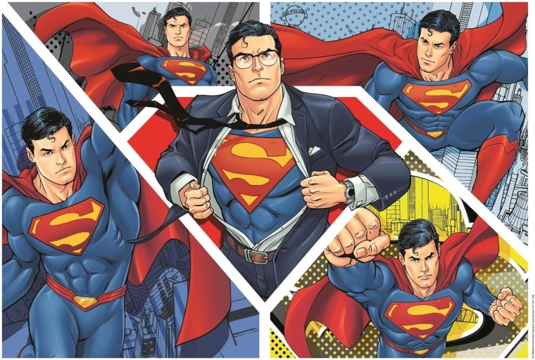 Puzzle CLEMENTONI Superman MAXI 104 pièces