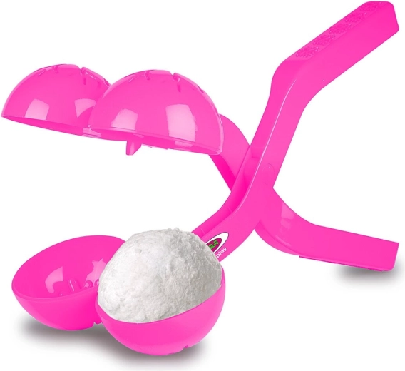 Moule à boules de neige Snow Play Duo 38 cm rose