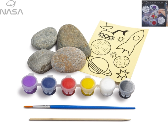 Kit créatif NASA pour peindre des galets – planètes