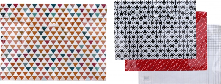 Chemise à bouton-pression 35 × 25 cm (4 modèles)