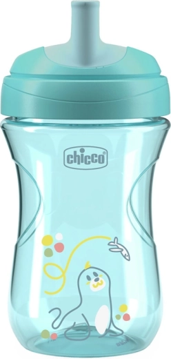 Gobelet Chicco Advanced avec embout paille 266 ml, 12m+