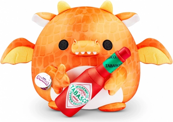 Snackles peluche moyenne - Sauce Tabasco 35 cm