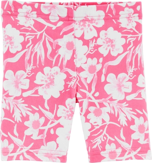Short Carter’s Pink Floral pour petite fille