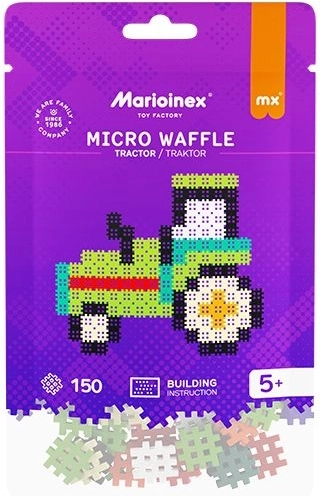 Briques Micro Waffle – tracteur, 150 pièces