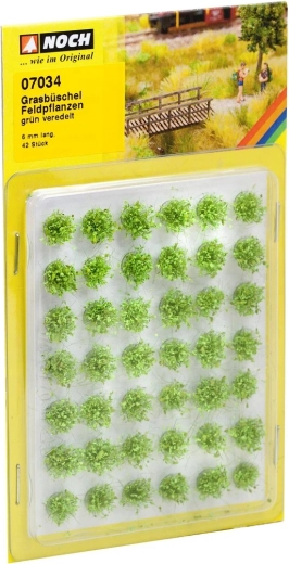 Touffes d’herbe Noch – plantes des champs, mini set 42 pcs