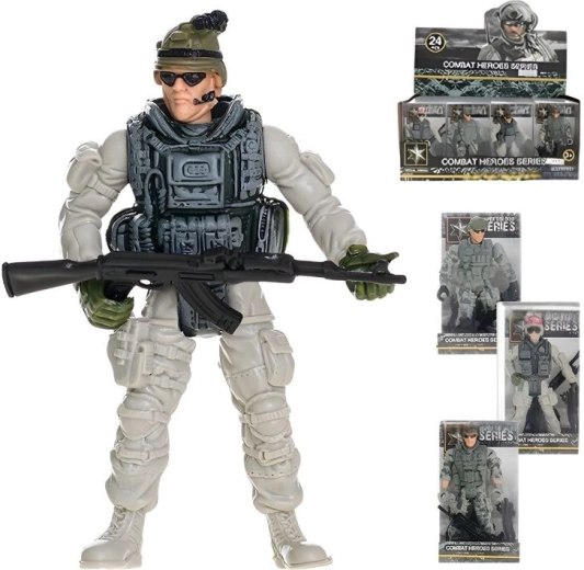 Soldat articulé avec arme