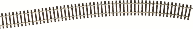 Rail flexible Roco F4 avec traverses en bois