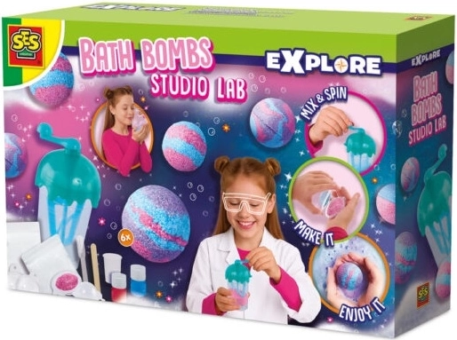 SES laboratoire de boules de bain effervescentes