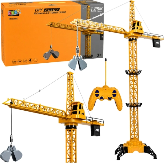 Grue de chantier télécommandée filaire avec câble 71 cm