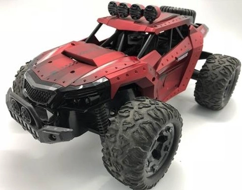 Voiture RC tout-terrain Pioneer 1:12 avec caméra – rouge