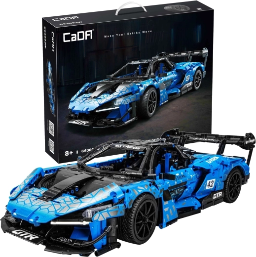 Kit de construction CaDA voiture de sport DARK KNIGHT GTR (2088 pièces)