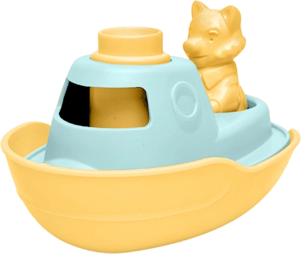 Bateau modulaire 2 en 1 orange pour le sable et l’eau Simple.