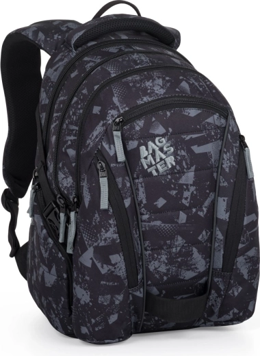 Sac à dos étudiant Bagmaster Bag 24 B gris