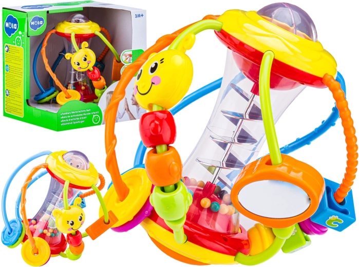 Hochet éducatif pour bébés – arc coloré