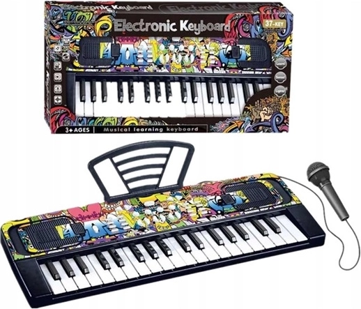 Orgue électronique pour enfants avec microphone (37 touches)