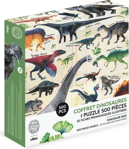 Puzzle dinosaures 500 pièces