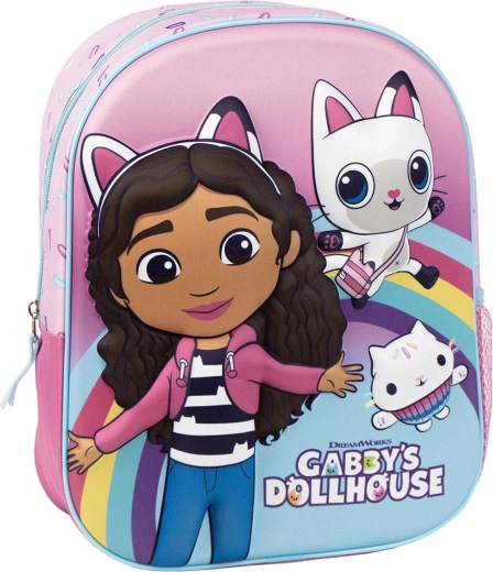 Sac à dos enfant 3D Gabby’s Dollhouse - 1 pièce