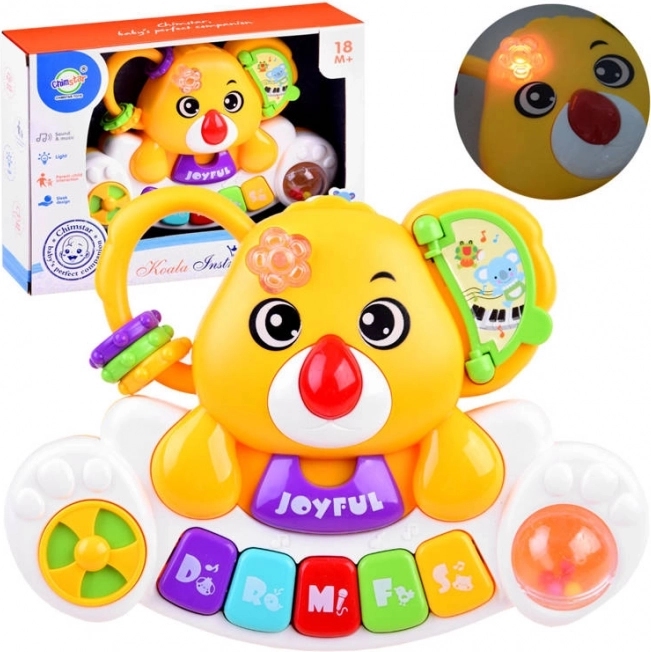 Petit piano coloré pour enfants avec sons d’animaux joyeux – Coloré